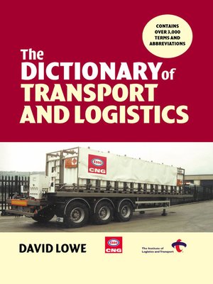 cover image of Dictionary of Transport and Logistics
